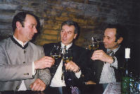 Die Brder Erwin, Anton und Walter Haslinger